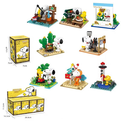 Snoopy/Woodstock Blind Box Mini Figures