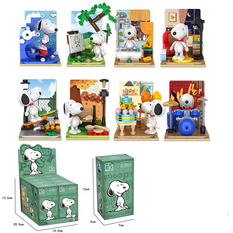 Snoopy/Woodstock Blind Box Mini Figures