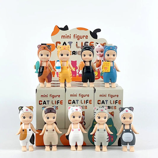 SONNY ANGEL Cat Life Series Mini Figures Blind Box