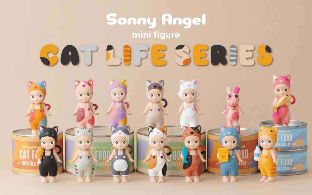 SONNY ANGEL Cat Life Series Mini Figures Blind Box