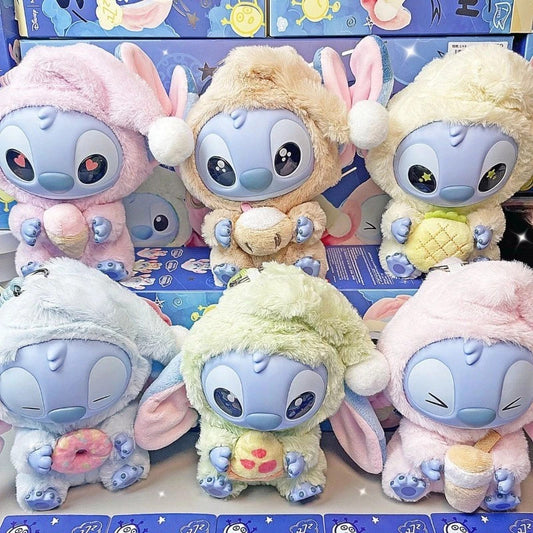 Miniso Stitch Eat Something Before Sleep Series Disney Vinyl Figure Blind Box